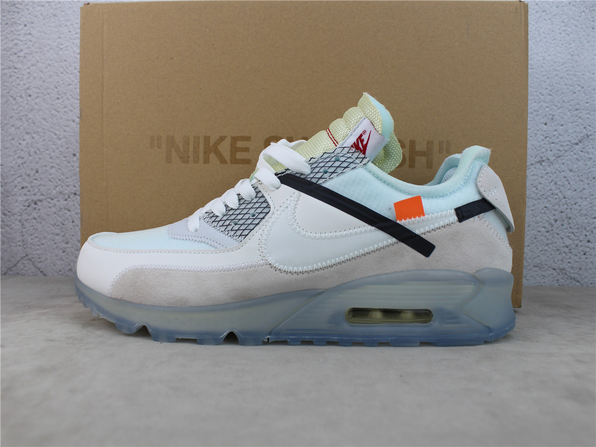 Off-White x Air Max 90 The Ten AA7293 100